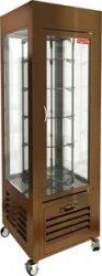Купить витрина кондитерская вертикальная hicold vrc 350 r bronze в Челябинске – цена завода, доставка до двери | RuOborudovanie.ru