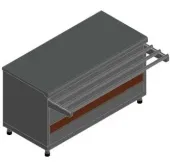 Купить прилавок abat пгн-70км-03 арт.21000802118 кашир. для горячих напитков нейтр.стол (без полок) в Челябинске – цена завода, доставка до двери | RuOborudovanie.ru