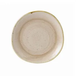 Тарелка мелкая "ВОЛНА" 21СМ, без борта, Stonecast, цвет Nutmeg Cream Snmsog81 – купить в RuOborudovanie.ru с доставкой до двери Купить тарелка мелкая "волна" 21см, без борта, stonecast, цвет nutmeg cream snmsog81 – цена от завода, доставка до двери | RuOborudovanie.ru