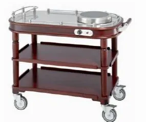 Тележка сервировочная Paderno 58876-01 для фламбе – купить в Челябинске по цене завода