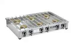 Купить плита газовая вулкан-heidebrenner прг-iiа-6m slim арт.82141 в Челябинске – цена завода, доставка до двери | RuOborudovanie.ru