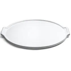 Купить блюдо для пиццы d 35,5см / 33,5см, с ручками, керамика, серия gastron, цвет белый 343205 в Челябинске – цена завода, доставка до двери | RuOborudovanie.ru