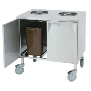 Тележка для отходов 2X30L Metos Lbjv-2 – купить в Челябинске по цене завода