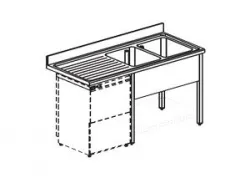 Купить ванна моечная apach chef line l2s207-65lwd – цена от завода, доставка до двери | RuOborudovanie.ru