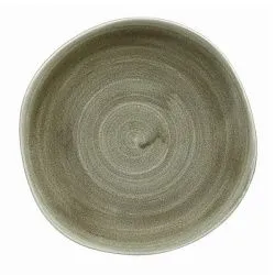 Тарелка мелкая "ВОЛНА" 18,6СМ, без борта, Stonecast Patina, цвет Burnished Green Pabgog71 – купить в RuOborudovanie.ru с доставкой до двери Купить тарелка мелкая "волна" 18,6см, без борта, stonecast patina, цвет burnished green pabgog71 – цена от завода, доставка до двери | RuOborudovanie.ru