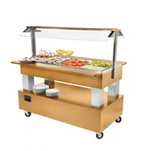 Салат-бар тепловой Roller Grill SB 40 C светлый дуб – купить в Челябинске по цене завода