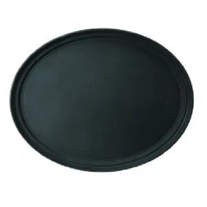 Поднос 56Х68,5см серия Jiwins Jw-R2700Ct-Bl, черный, прорезиненный овальный – купить по цене завода