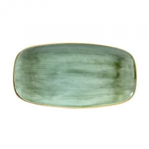Блюдо прямоугольное Chefs 35,5Х18,9СМ, без борта, Stonecast, цвет Samphire Green Ssgsxo141 – купить по цене завода