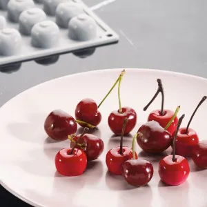 Форма силиконовая "Gourmand вишня" D26Мм H12Мм, 8мл, 35 ячеек Gg016S – купить по цене завода