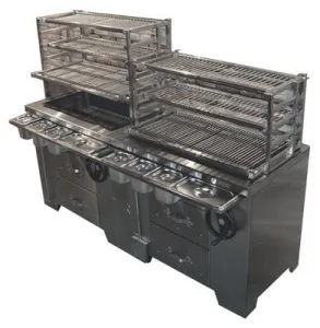 Мангал угольный Grill Master УММ/2 (Robata L2000) 11310 многофункциональный – купить в Челябинске по цене завода