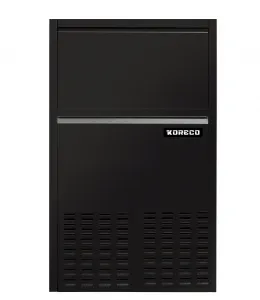 Льдогенератор Koreco AZ 80/25 SI black пальчикового льда 80 кг/сут, бункер 25 кг – купить по цене завода
