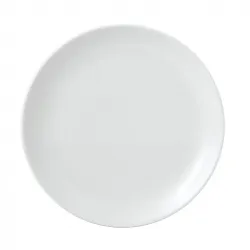 Купить тарелка мелкая 26см, без борта, vellum, цвет white полуматовый whvmev101 – цена от завода, доставка до двери | RuOborudovanie.ru