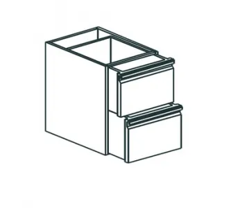 Комплект ящиков для столов производственных Apach Chef Line L2Dr46 – купить по цене завода