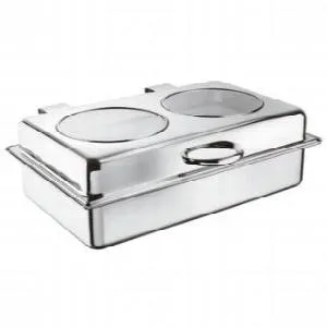 Чафинг-диш Paderno 58172-54 с крышкой 10л, 57Х47Х18см, сталь – купить в Челябинске по цене завода