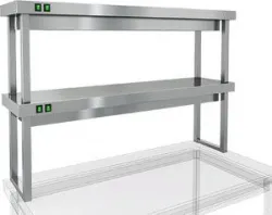 Купить полка тепловая hicold tp2-8/3 двухъярусная настольная (800х300х800мм) в Челябинске – цена завода, доставка до двери | RuOborudovanie.ru