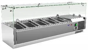 Витрина холодильная настольная Cooleq Vrx 1200/330 – купить в Челябинске по цене завода