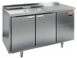 Купить стол для салатов hicold sl1-11gn (1/3) (+2+10), 2 двери, 1390х700х850мм в Челябинске – цена завода, доставка до двери | RuOborudovanie.ru