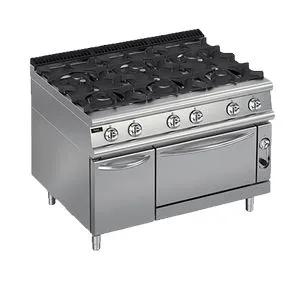 Плита газовая 700 серии Apach Chef Line Lrrg127Fgcs – купить в Челябинске по цене завода