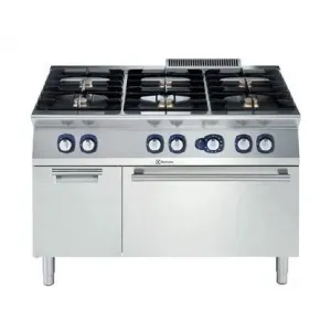 Плита 6 конфорочная 700 серии Electrolux E7GCGL6C10 371005 ГАЗ – купить в Челябинске по цене завода