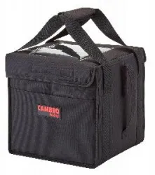 Купить термосумка (черная) cambro gobags gbd101011110 складная 25,5х25,5х28см в Челябинске – цена завода, доставка до двери | RuOborudovanie.ru
