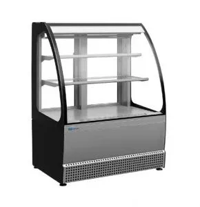 Витрина кондитерская Kayman Kвк-950М статика люкс серый матовый – купить по цене завода
