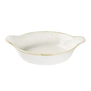 Форма для запекания D17,5См/21,5См 0,59Л, с ручками, Stonecast, цвет Barley White Swhslren1 – купить в Челябинске по цене завода