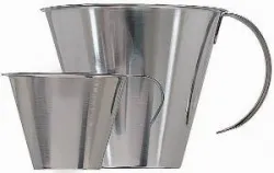 Купить стакан мерный linden металл 0,25л с открытой ручкой d10см h7,3см 512302-03 в Челябинске – цена завода, доставка до двери | RuOborudovanie.ru