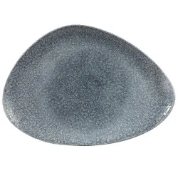 Купить блюдо треугольное chefs 35,6х25см, без борта, цвет raku topaz blue, studio prints rktbtc361 – цена от завода, доставка до двери | RuOborudovanie.ru