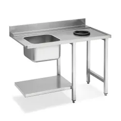 Стол для ПММ Smeg WT512 для купольных ПММ с мойкой и отверстием для слива соединение справа – купить в Челябинске с доставкой Купить стол для пмм smeg wt512 для купольных пмм с мойкой и отверстием для слива соединение справа в Челябинске – цена завода, доставка до двери | RuOborudovanie.ru