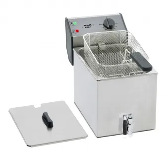 Фритюрница Roller Grill FD 80 R (1х8л) электр. 3,6кВт с1 краном для слива масла – купить в Челябинске по цене завода