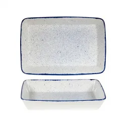 Купить форма для запекания 38х25см h6,2см 3,5л, stonecast hints, цвет indigo blue shbirlbd1 в Челябинске – цена завода, доставка до двери | RuOborudovanie.ru