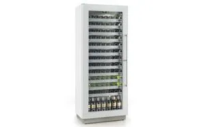Шкаф винный СТАТ. MIAMI RF 12 DR A1MIAMIDR/410 белый полуглянец /ВЫСТ – купить в Челябинске по цене завода