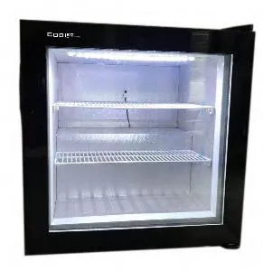 Шкаф морозильный Cooleq UF100G (черный) на 98л со стеклом – купить в Челябинске по цене завода