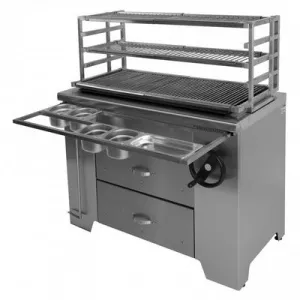 Мангал угольный Grill Master УММ/2 (Robata L1200) 11314 многофункциональный – купить в Челябинске по цене завода