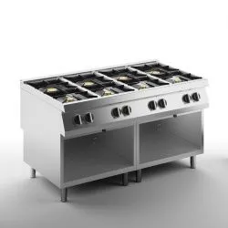 Купить плита газовая 8 конфорочная 900 серии apach chef line slrrg169cs в Челябинске – цена завода, доставка до двери | RuOborudovanie.ru