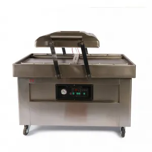 Упаковщик Hualian DZQ-500/2SB SS вакуумный двухкамерный напольный – купить по цене завода