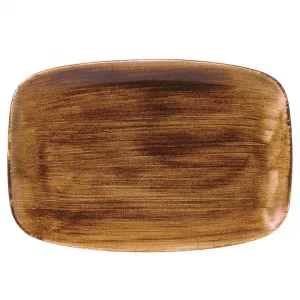 Блюдо прямоугольное Chefs 35,5Х24,5СМ, без борта, Stonecast Patina, цвет Vintage Copper Pavcxp141 – купить по цене завода