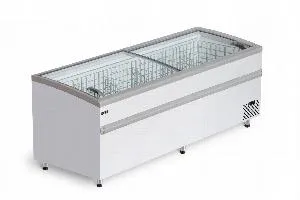 Бонета-ларь с гнутым стеклом снеж Bonvini Bfg 1850 серая отделка – купить в Челябинске по цене завода