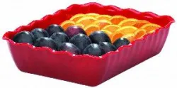 Купить салатник cambro с декоративными бортами 26,5 х 33,5 х 8 см dc10404 в Челябинске – цена завода, доставка до двери | RuOborudovanie.ru