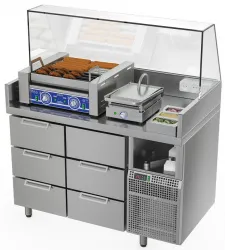 Купить станция для бургеров и хот-догов атеси бавария бхс-1235.700-02 арт.313751 в Челябинске – цена завода, доставка до двери | RuOborudovanie.ru