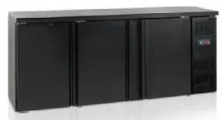 Купить шкаф холодильный с глухой дверью tefcold cbc310 барный черный в Челябинске – цена завода, доставка до двери | RuOborudovanie.ru
