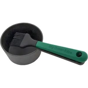 Сотейник чугунный с силиконовой кисточкой Big Green Egg 117663 – купить в Челябинске по цене завода