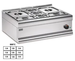 Купить мармит настольный 6*gn1/4 + 3*gn1/6 lincat bm7cfl в Челябинске – цена завода, доставка до двери | RuOborudovanie.ru