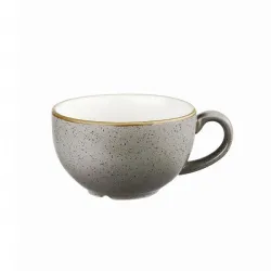 Купить чашка cappuccino 227мл stonecast, цвет peppercorn grey spgscb201 – цена от завода, доставка до двери | RuOborudovanie.ru