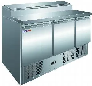 Стол холодильный Cooleq PS300 нерж. для пиццы на 400л (+2...+8) 3дв. – купить в Челябинске по цене завода