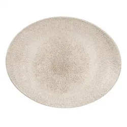 Купить блюдо овальное 31,7х25,5см, без борта, цвет raku agate grey, studio prints rkagop121 – цена от завода, доставка до двери | RuOborudovanie.ru