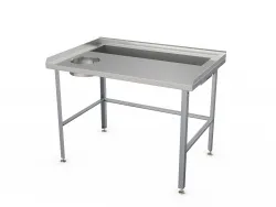 Купить стол пристенный овощной со-с-1-1200.800-02 (со-1/1200/800) в Челябинске – цена завода, доставка до двери | RuOborudovanie.ru