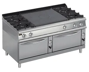 Плита газовая Apach Chef Line Lrstg169R4Fe со сплошной поверхностью 900 серии – купить в Челябинске по цене завода