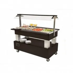 Салат-бар холодильный Roller Grill Sb 40 F светлый дуб – купить по цене завода