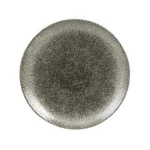 Тарелка мелкая 21,7СМ, без борта, цвет Raku Quartz Black, Studio Prints Rkbqevp81 – купить по цене завода